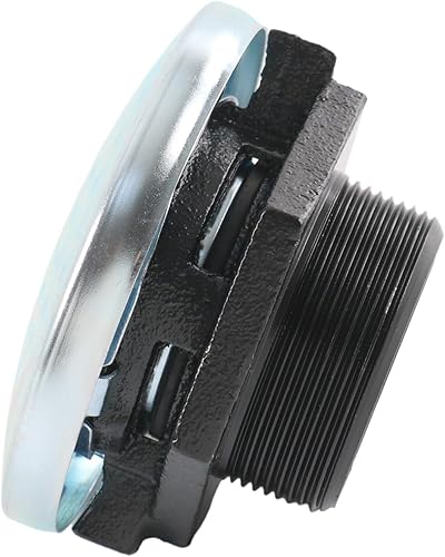 Tapa ventilada del tanque de transferencia con cuello roscado, tapa del tanque de presión de ventilación con base de 2 pulgadas, tapa del tanque de