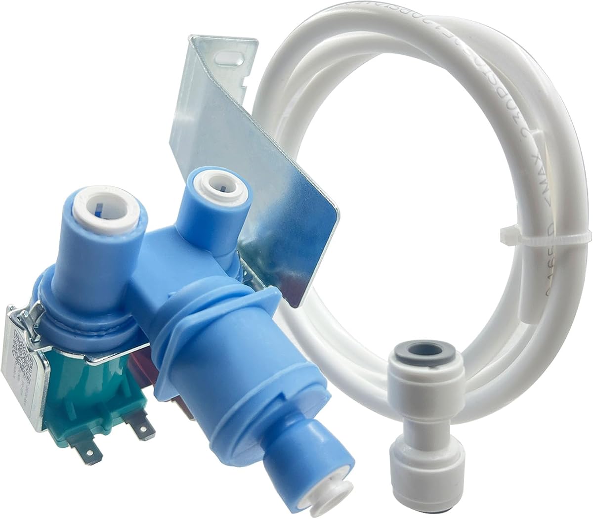 W10408179 2304757 2205762 Refrigerator Water Inlet Valve for Whirlpool, Kenmore, Maytag, KitchenAid, Amana, Ikea Fridge, Replacement Parts W10408179VP, 2188746, 2186486, 2315534, 4389177, 2188708