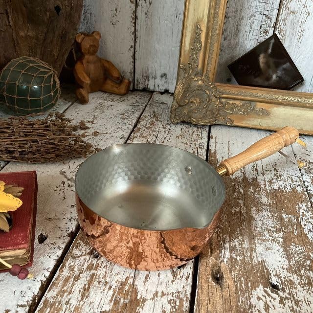 アンティーク 銅鍋 取っ手なし アンティーク 銅鍋 取っ手なし