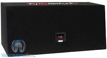 CERWIN-VEGA! HED Series Dual 12 2 Subwoofer - 500W RMS, 12 Inch Car Subwoofers with Vented MDF Enclosure, Black Carpet Finish, Mesh Grill - Ultimate Car Audio Experience H6E12DV
