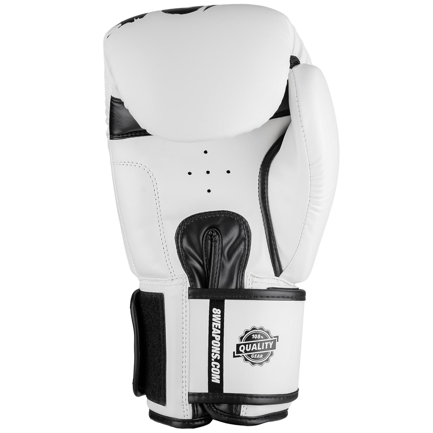 8 WEAPONS Boxhandschuhe, Unlimited 2.0, weiß-schwarz