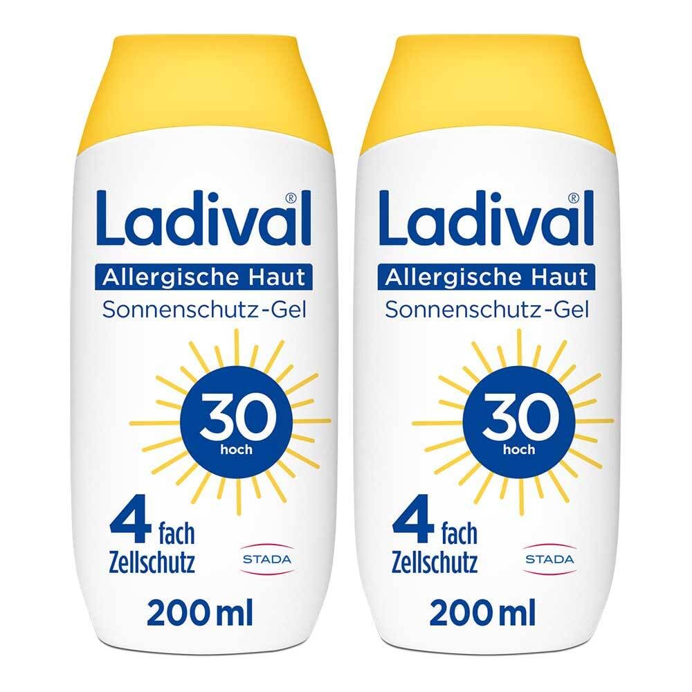 LADIVAL allergische Haut Sonnenschutz-Gel LSF 30 2x200 ml
