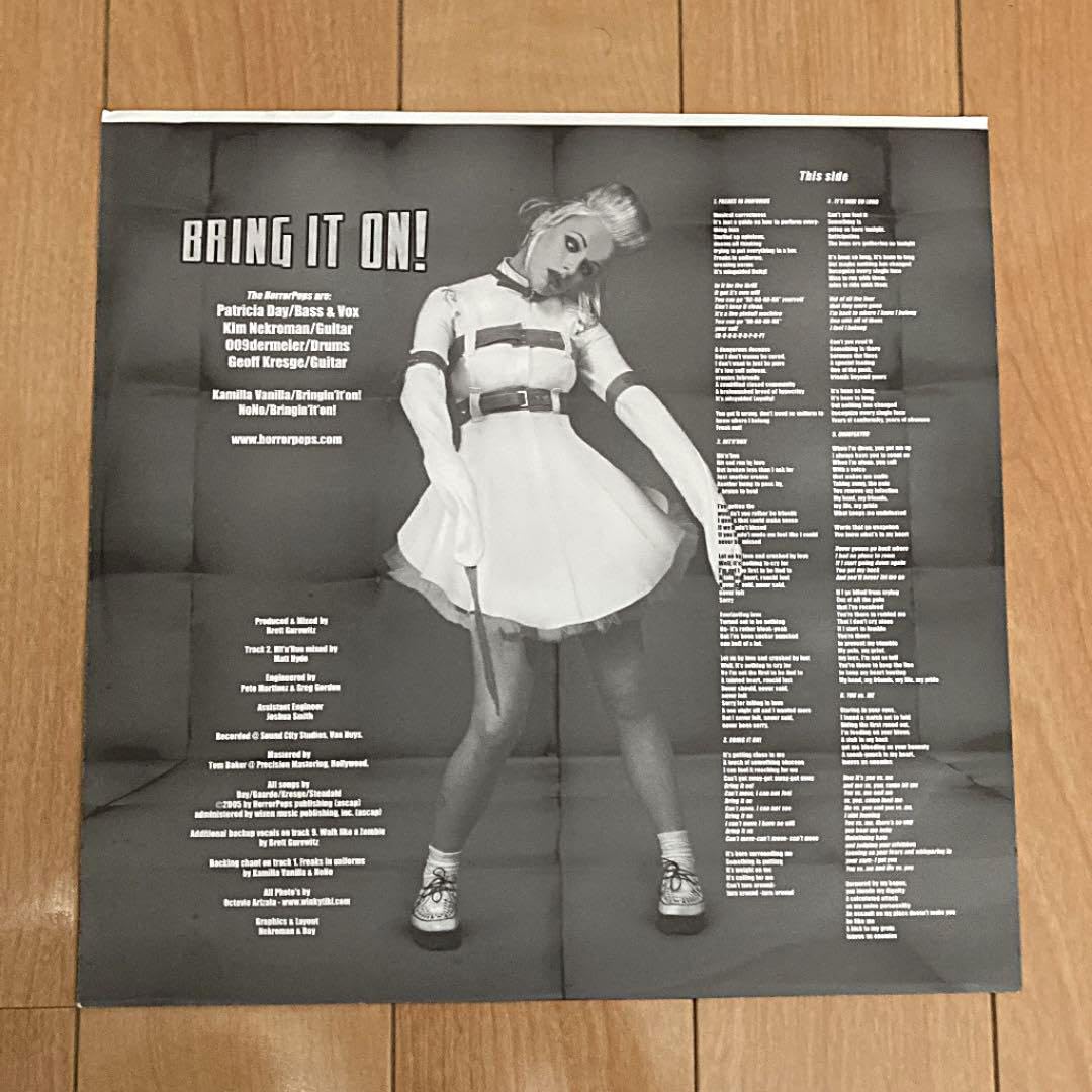 HORRORPOPS / BRING IT ON 限定LPレコード 廃盤 HORRORPOPS / BRING IT ON 限定LPレコード 廃盤 HORRORPOPS