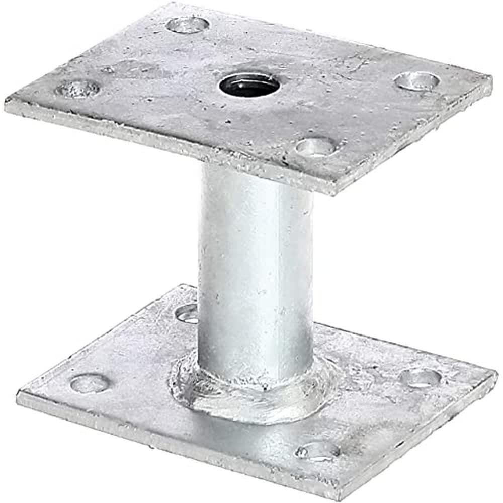Alberts Pfostenträger | zum Aufschrauben, feuerverzinkt, 70 x 90 mm