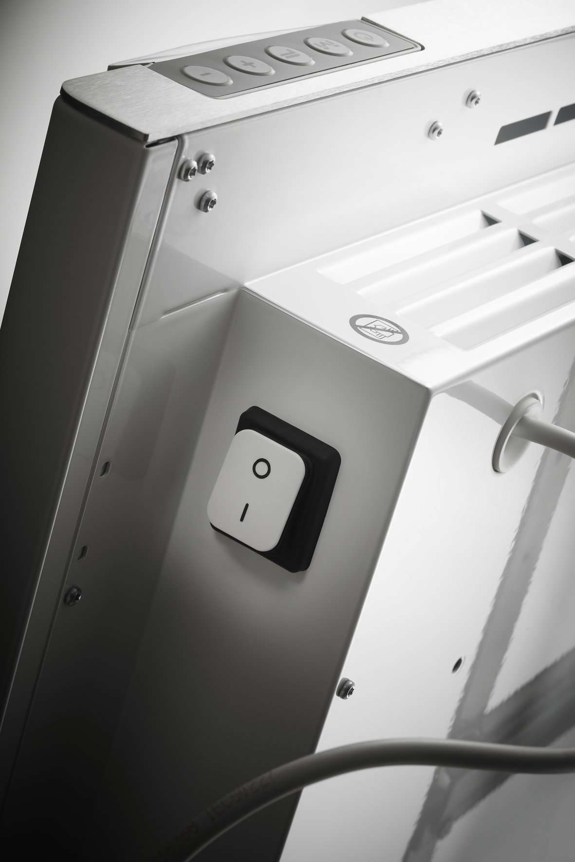 AEG 234824 DKE 100 Convettore Duo, riscaldatore a convezione e onde di calore, per bagno, garage, giardino d'inverno