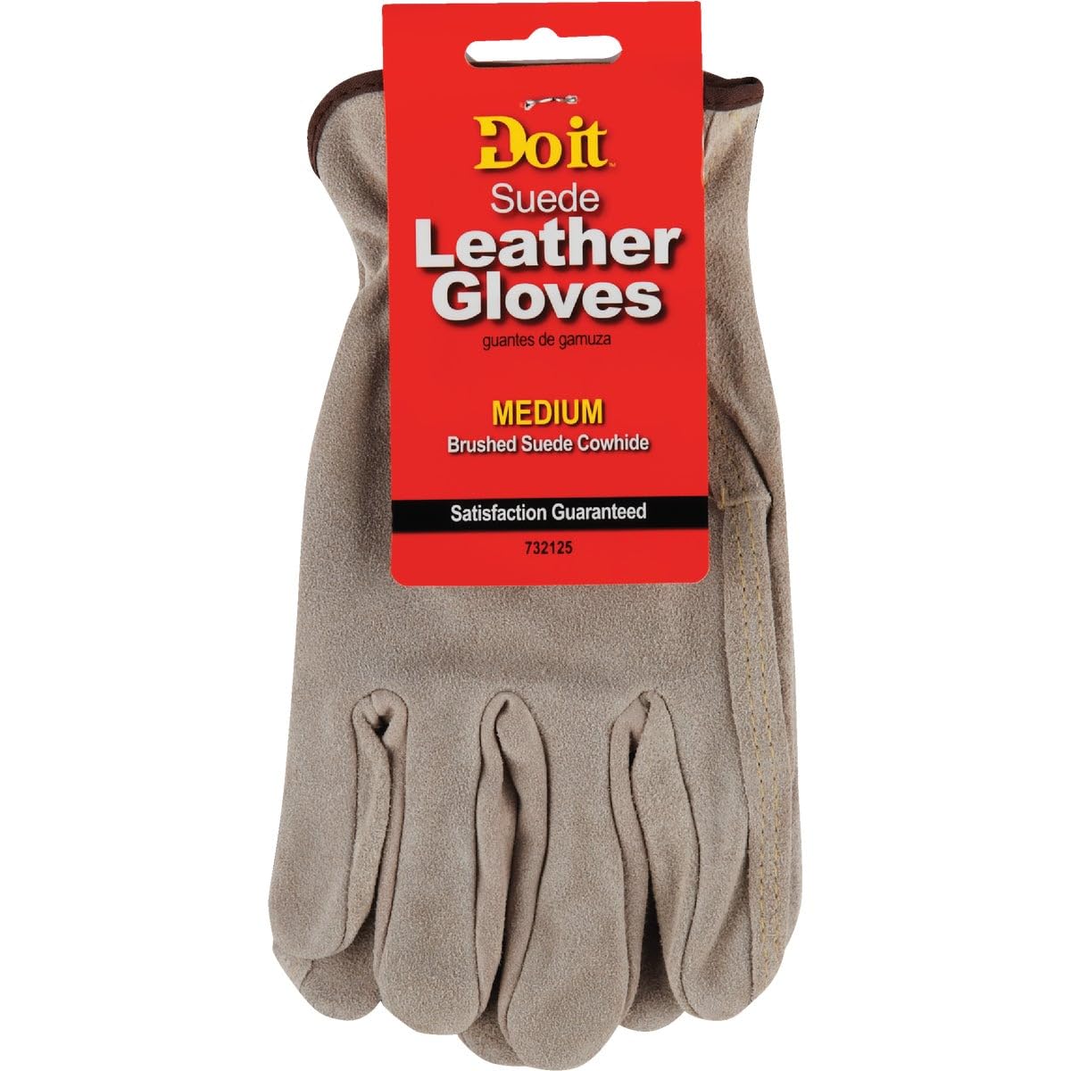 DO IT BEST GS 732125 Suede Leather Glove, Medium - Hand Tool Sets