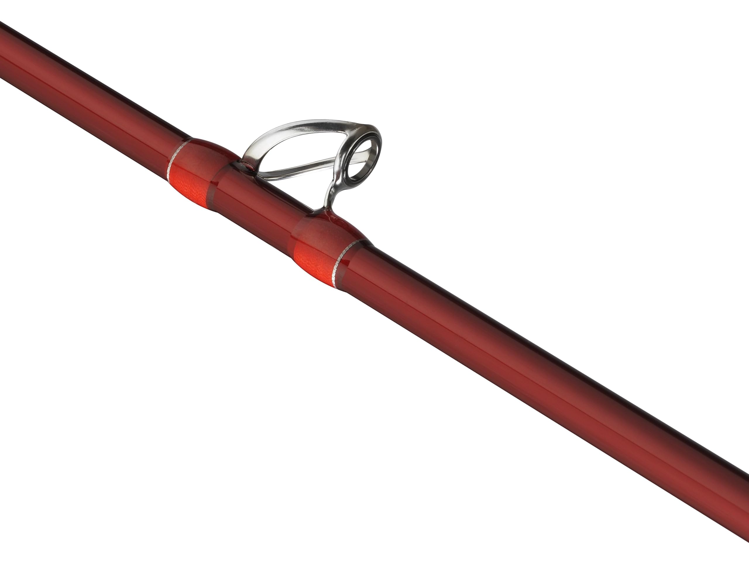 PENN Squadron III Boat Braid Canna da casting | Carbonio ad alto modulo 24T e componenti resistenti all'acqua salata |Pesca in mare per merluzzo, merluzzo giallo, spigola e grongo | 2,54 m