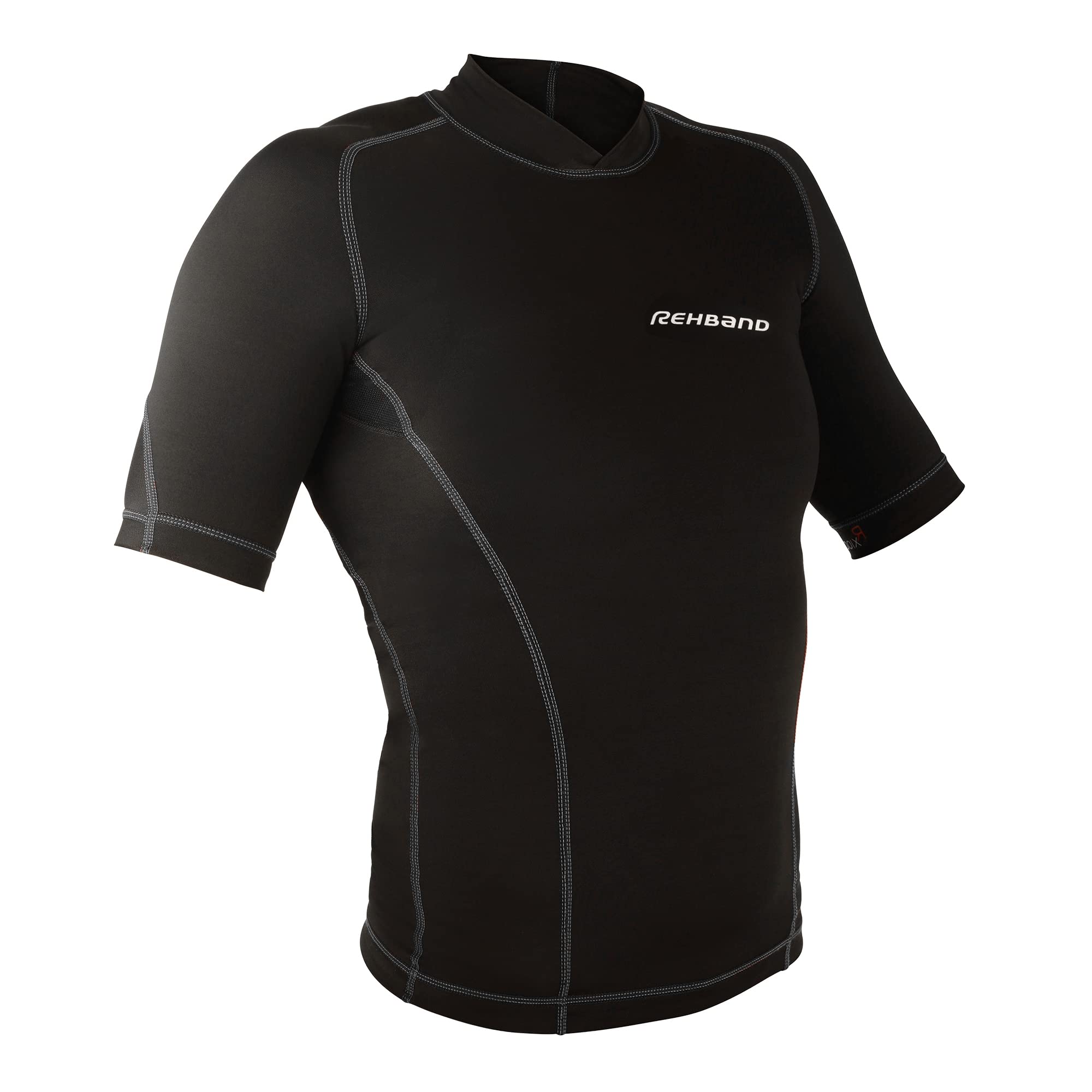 Rehband QD Kompressionsshirt Damen, Thermoshirt Frauen, Unterziehshirt Sport speichert Wärme und fördert die Durchblutung