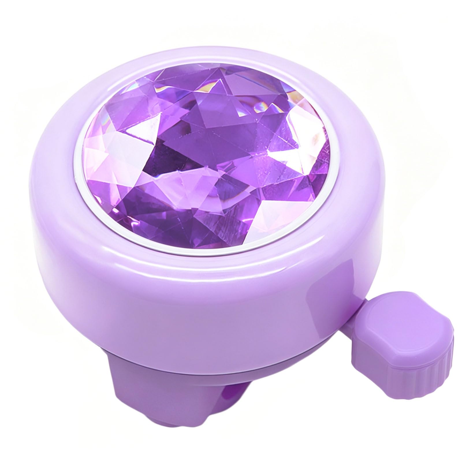 CHILDHOOD Bike Bell for Kids, Purple Gem Bike Accessories for Boys and Girls