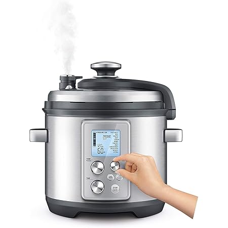 Breville BPR700BSSUSC BPR700BSS The Fast Slow Pro, Stainless Steel, Silver