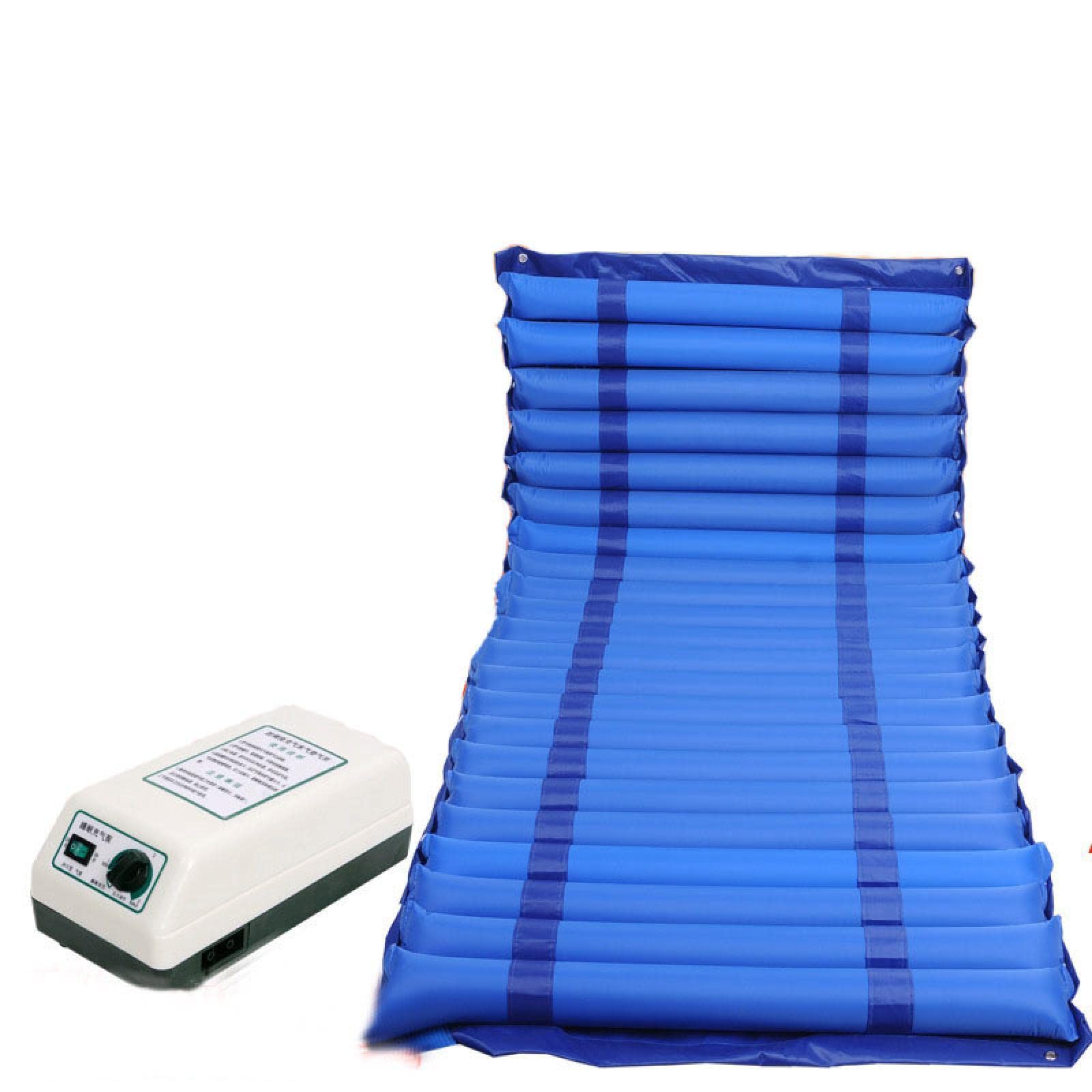Colchón de presión alterna, colchón de Aire antiescaras, colchón de Aire con microagujeros para Ancianos/discapacitados, Bomba de sueño para prevención del acné