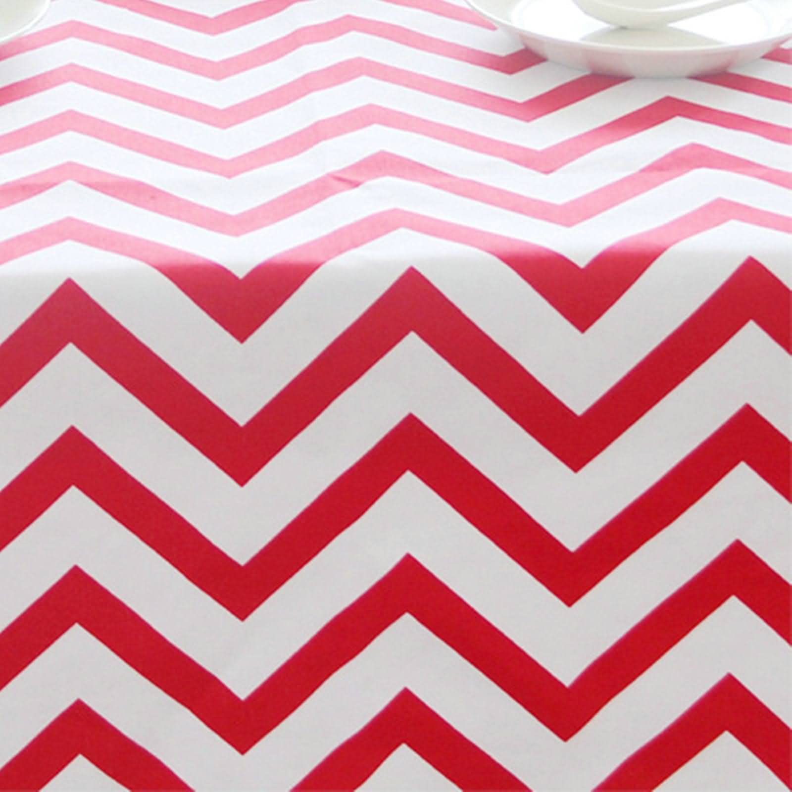 Tischdecke Eckig Leinenoptik Table Cloth Modern Geometrische Welligkeit Tischdeckenschoner Unterlage Table Cloth Cotton Linen Rot Tischschutz Dekoration 120X120Cm