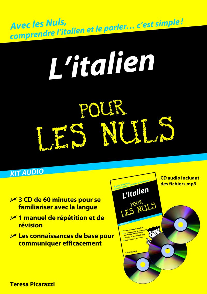 L'italien pour les Nuls: Kit audio Picarazzi, Teresa and Le Bras, Sylvie