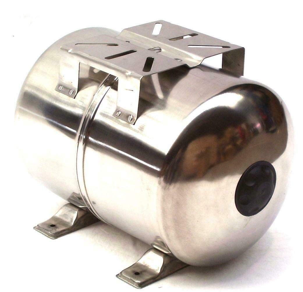 GAsupply Vaso Di Espansione Acciaio Inox 24 Litri - Per Impianti Idraulici Domestici Con Membrana EPDM - Foto 11