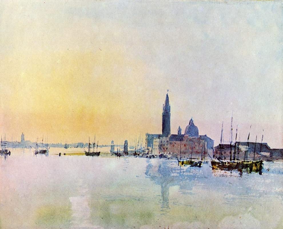 Tableau Venise Saint Georges impression d'art sur toile 60x90cm pour salon