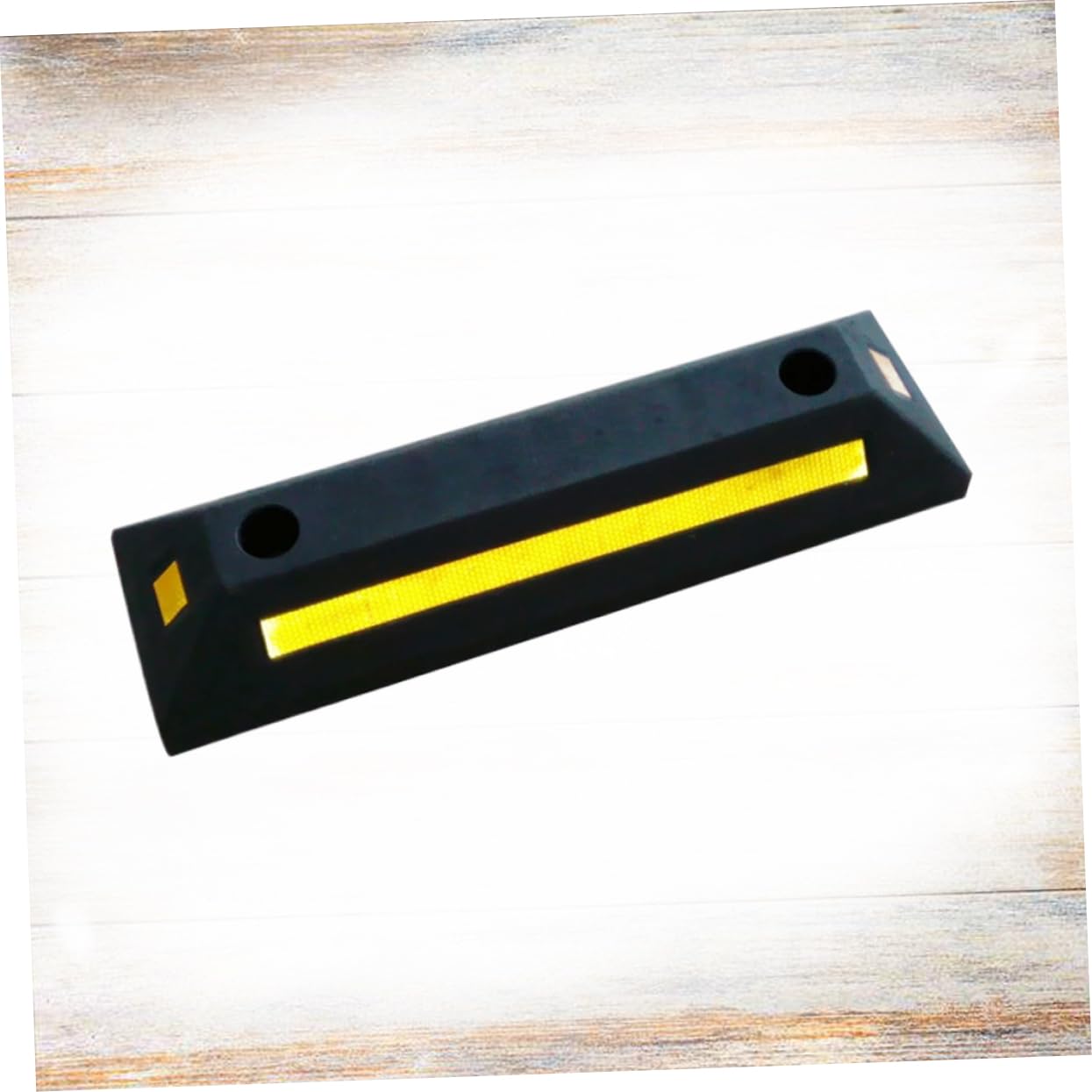 ABOOFAN Stoppkontrolle Reifeneinstellpad Auto-Anti-rutsch-Werkzeug PVC-stoppkontrolle Reifenstopper Mit Schrauben Für Auto LKW Wohnmobil Anhänger Robustes Unterlegkeil Pad