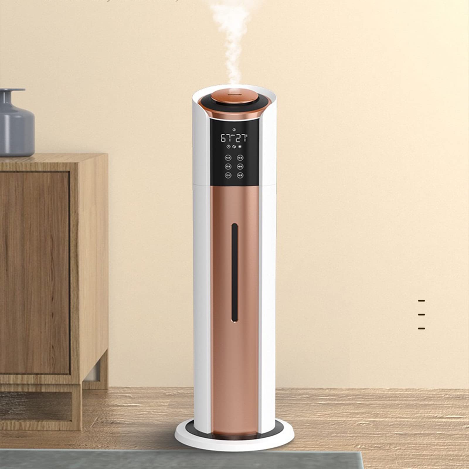 Humidificadores Humidificador Humidificador De Aire Home Mute Apagado Automático con Capacidad De Tanque De Agua De 8 litros 28 Vatios Potente para，