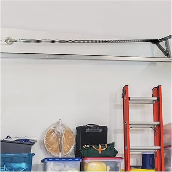 HardwareXsupply Heavy Duty Electrophoresis Extension Garage Door Springs for 7ft high (140LB-Blue)