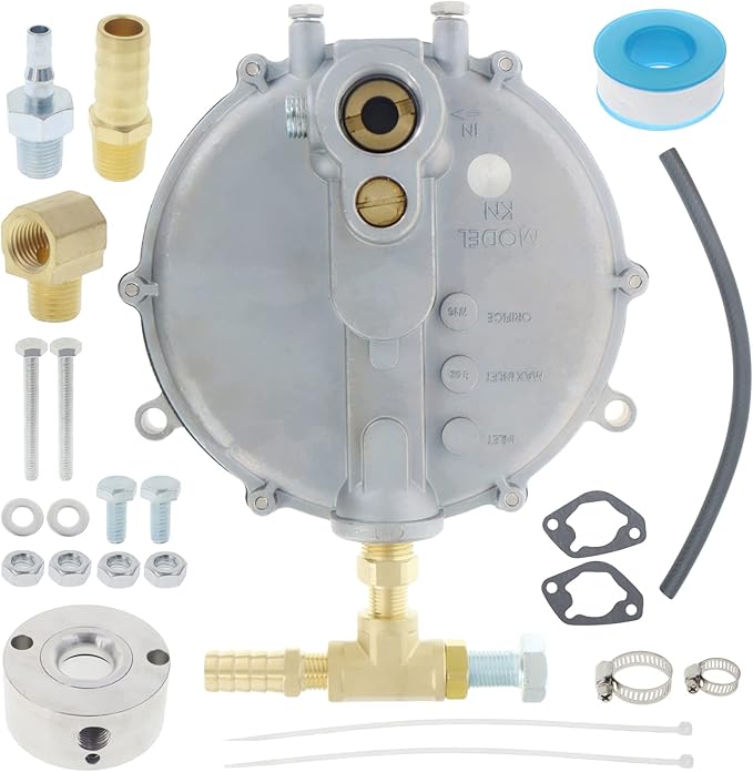 Hutdkte Propane Natural Gas TriFuel Conversion Kit for