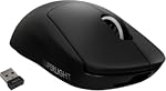 Mouse Gamer Sem Fio Logitech G PRO X SUPERLIGHT com Tecnologia LIGHTSPEED, Ultraleve 63g, 5 Botões Programáveis, Sensor HERO 25K e Bateria Recarregável - Compatível com POWERPLAY - Preto