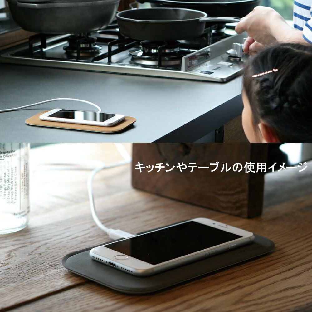 Amazon.co.jp: Deff ディーフ ワイヤレス充電トレー Qi(チー)取得 最大
