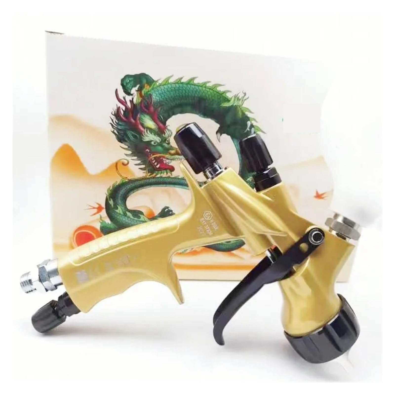 Pistola pulverizadora 8800B, Boquilla de Acero Inoxidable 1,3/1,7/2,0 mm, Pistola Aire, Herramientas pulverización automóviles Alta atomización, aerógrafo(1.3MM)