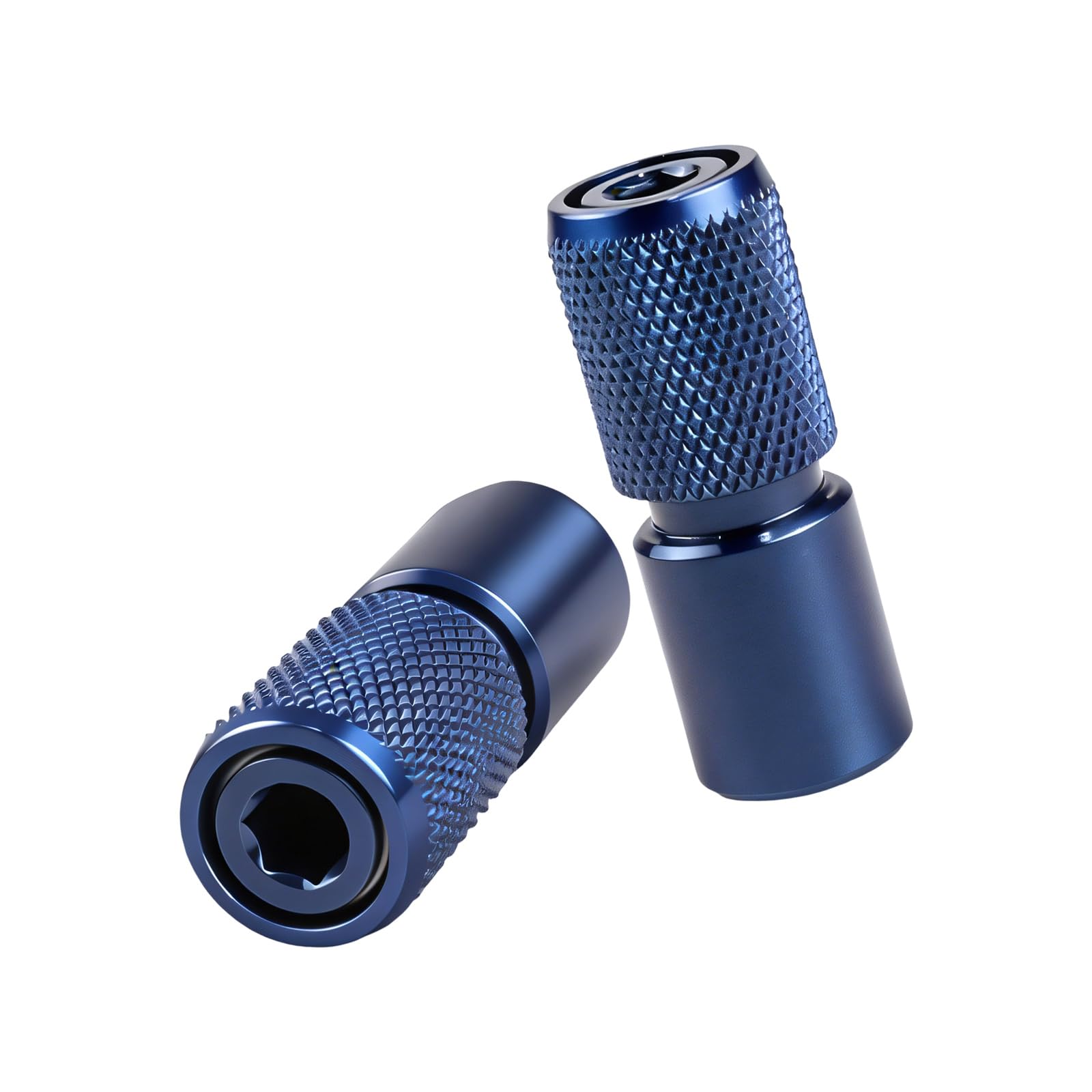 Cunzjia Blue 10Mm Angled Grinder Adapter 6.35Mm Hexagon Shank Carbon Steel Quick Changing Converter For Professional Accessories