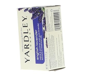 Yardley 5581663.2 London English Lavender with Essential Oil (Pack of 1))