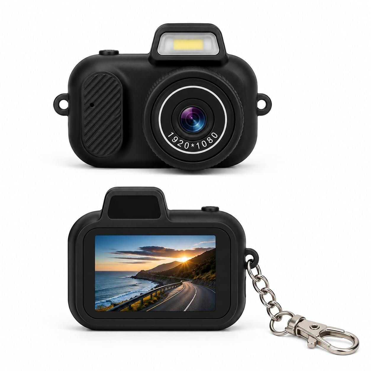 FREDI HD PLUS Mini Retro Digital Camera with Screen | 1080P HD Video Recording & Photo Capture | Pocket Size Keychain Camera,32GB TF Card Support | Travel, Vacation & Daily Use-image-24