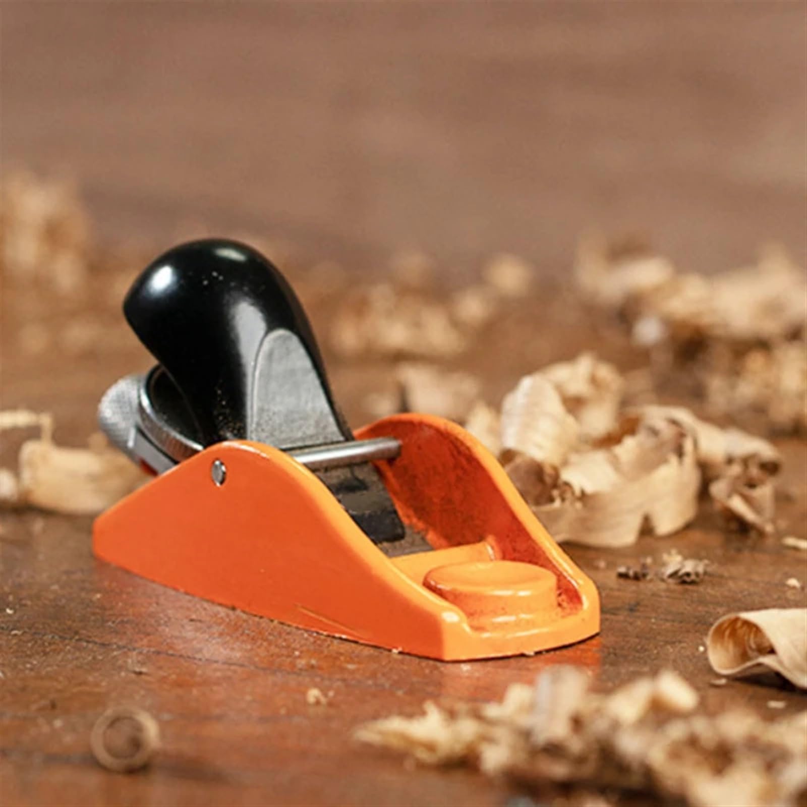 Cepillo Madera, Cepilladora de madera pequeña, cepillo de corte de hierro, cepillo de empuje manual, cepillo de corte corto de estilo europeo, herramientas de afeitado suaves for carpintería