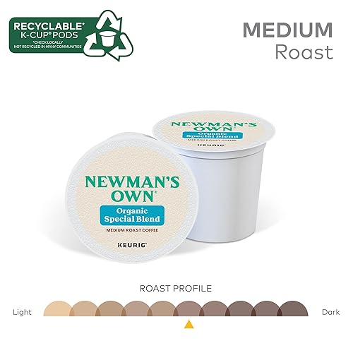 Miniatura 3 de Newmans Own Organics - Mezcla especial cápsulas Keurig K-Cup de una sola servida café tostado medio 96 unidades