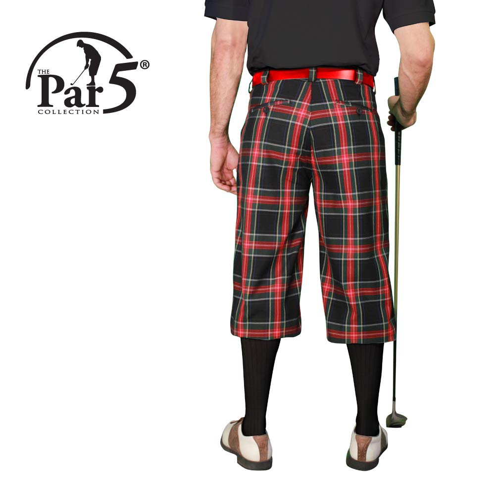 Golf Knickers Stewart Plaid męski 'Par 5'
