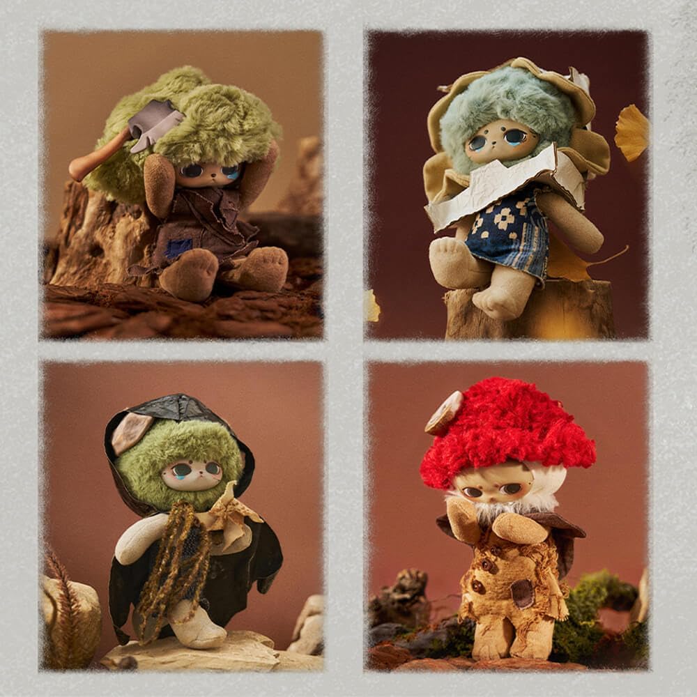 niannyyhouse 8-Inch Plush Doll Blind Box Forest Whispers Series, Collectible Stuffed Animals, Cute Figures Birthday Gifts (1PC)