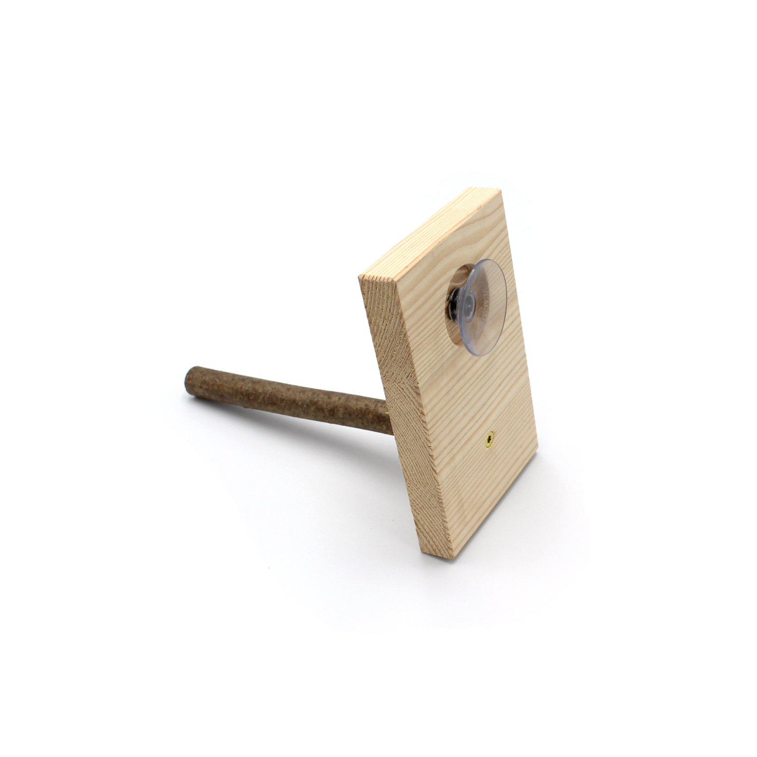 Vogelgaleria® Artgerechtes Wellensittich Spielzeug Set, 4X Vogelzubehör mit Vogelspielplatz, Sitzstangen Schaukel