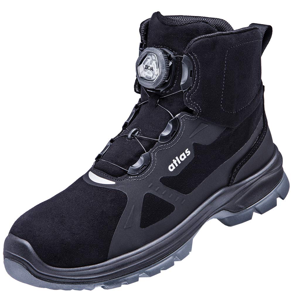 ATLAS - the shoe company Sicherheitsschuh-Einsatzstiefel XC BOA 815 S3 ESD EN ISO 20345 SRC, Größe 41