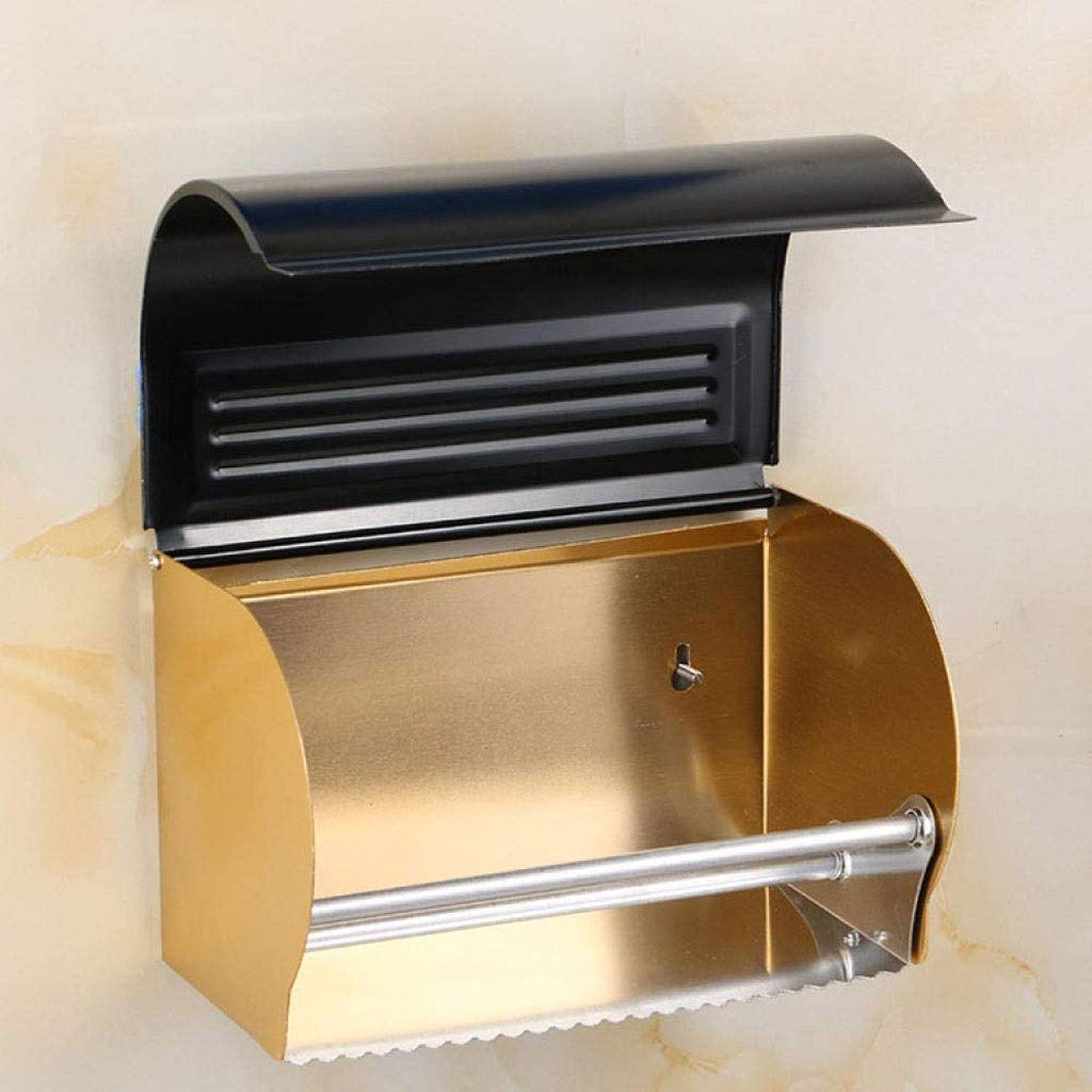 Przestrzeń aluminiowy serwetnik, uchwyt na papier toaletowy, uchwyt na rolkę, długa rolka papieru pudełko uchwyt na papier toaletowy toaleta wc Present