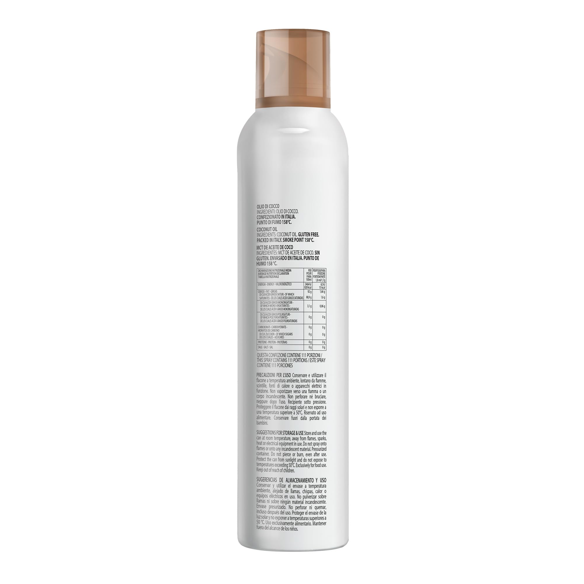 SPRAYLEGGERO Huile de Noix de Coco SPRAY 200ml