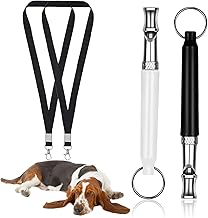 Pack of 2 Dog Whistles Rütter Recall Dog Whistle High Frequency Silent Dog Whistle Recall Training Aid for Dogs Dog Training Dog Whistle Against Barking Aid Whistle Dog Recall Dog Whistle