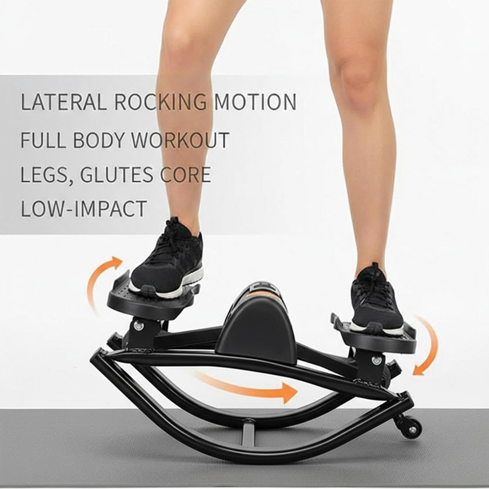 Workout Stepper Fitnesszubehör Für Das Gym-Training | Seitlicher Balance-Trainer Workout Für Männer Frauen Fitnessstudio Büro Wohnung Knie Gelenke Beine Gesäß Bauch