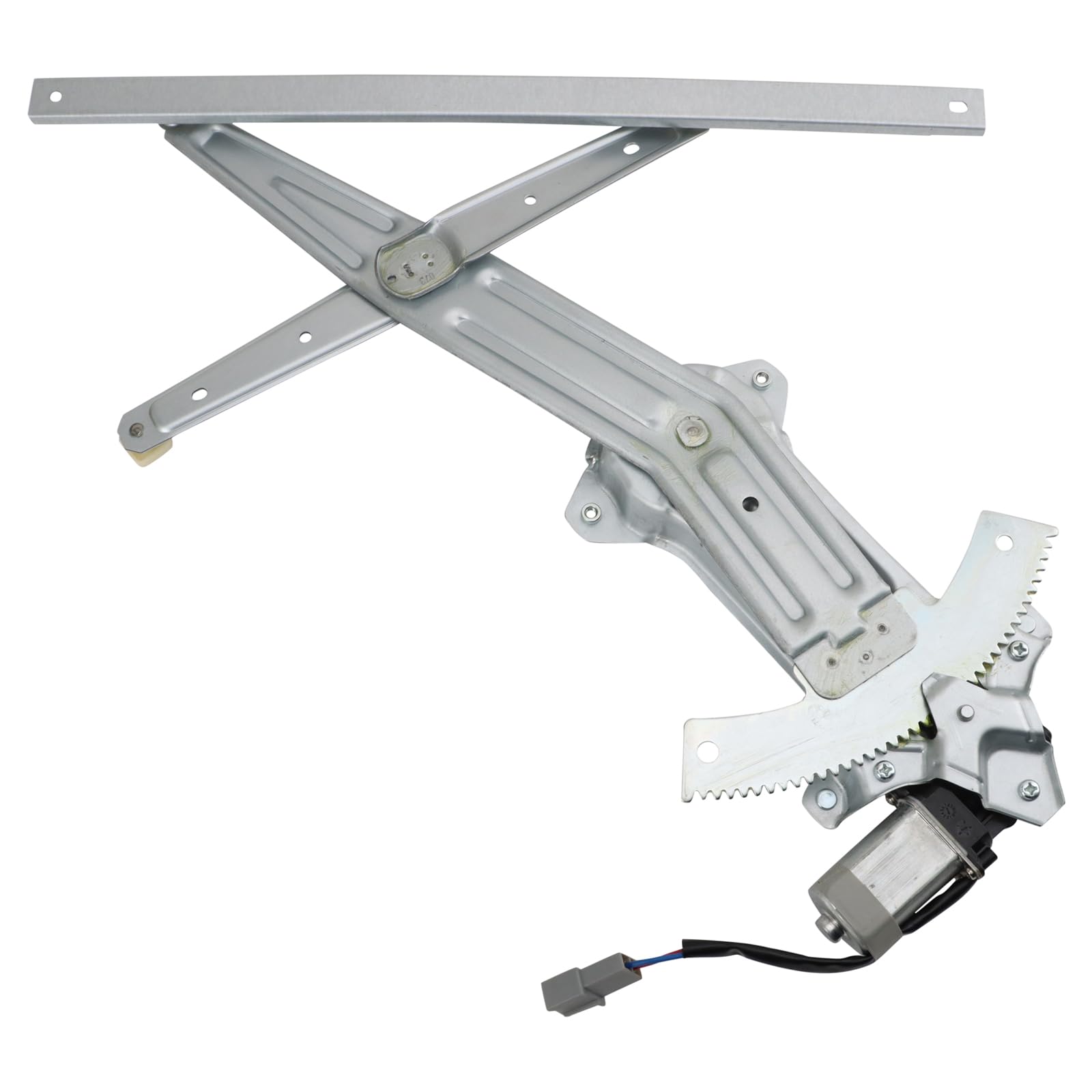 TRQ Front Right Power Window Regulator &amp; Motor Assembly Passenger Side | For 1994-2004 Ford Mustang FO1351131