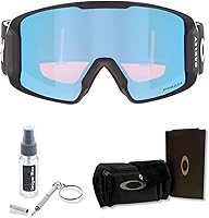 Vista 2 de Gafas de esquí Oakley Line Miner GRANDES/MEDIANAS para hombre y mujer OO7070, OO7093 + paquete con set de correa y accesorios, bolsa de microfibra