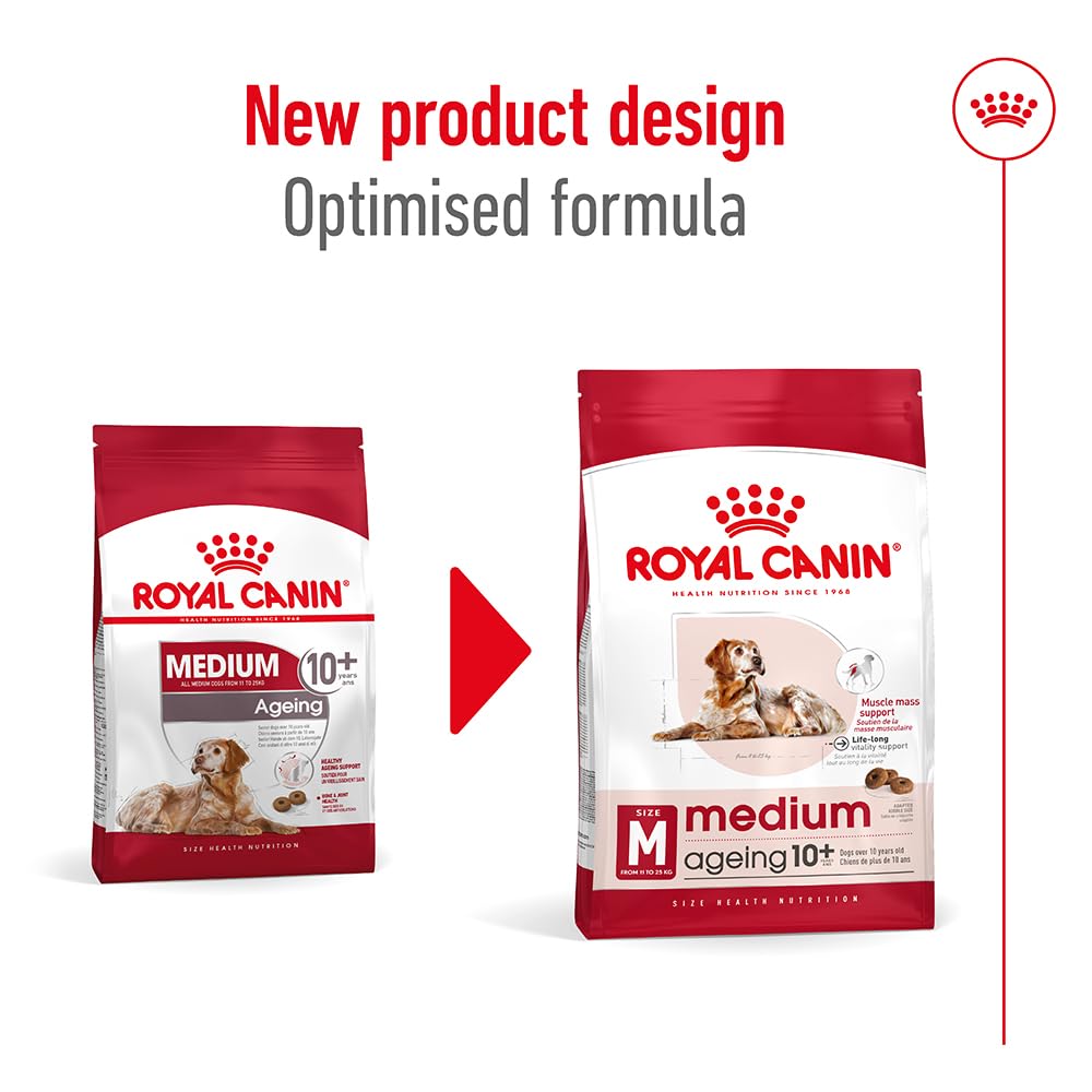 Royal Canin Size Medium Ageing 10+, 1er Pack (1 x 15 kg)