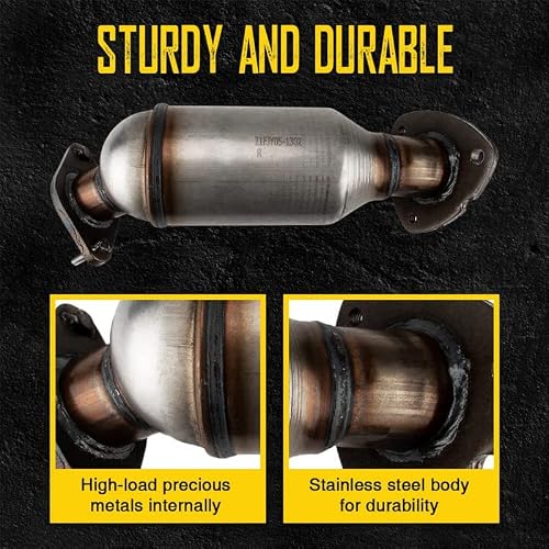 SIZZER Catalytic Converter Bank 1 Compatible With 2009-2017 Enclave/Traverse/Acadia 3.6L,2009-2010 Outlook 3.6L (EPA Compliant)