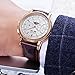 Corgeut Luxury Automatic Mechanical Watch for Men 41mm relojes para Hombres Date Year Display, 50M Waterproof Leather Strap 6016 (Brown-Black)