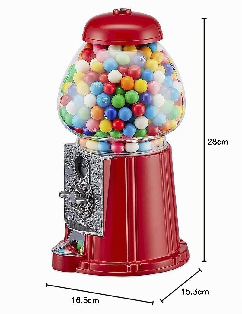 Balvi distributore Caramelle American Dream Rosso. Salvadanaio e Dispenser per Caramelle, gomme, cioc