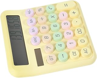 TEHAUX Calculadora De Colores Dulces Portátil para Estudiantes y Decoración Escolar