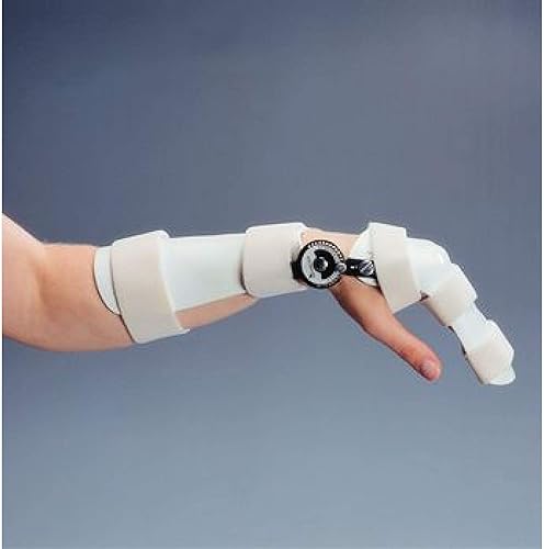 Rolyan Incremental Wrist Hinge, Left, Wrist Brace for Limiting and Slowing Progr