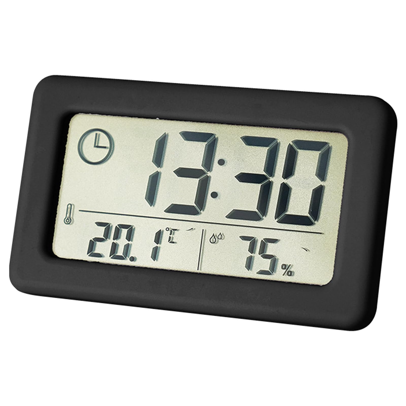 Hxyxbnhno Thin Digital Clock with Temperature and Humiditys for Home Decoration