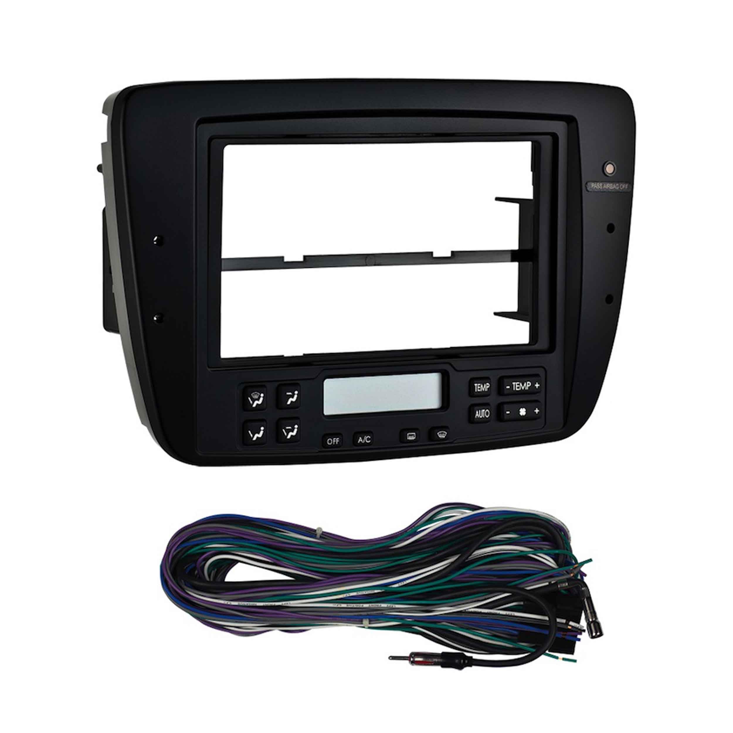 Metra 99-5719 2004-2007 Ford Tarus/Mercury Sable Electronic Climate Control Radio Install Kit (Black)