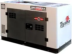 GERADOR DIESEL TOYAMA TDWG12000SGE3D-N 12,5KVA TRIF 220V SILENT APTO ATS